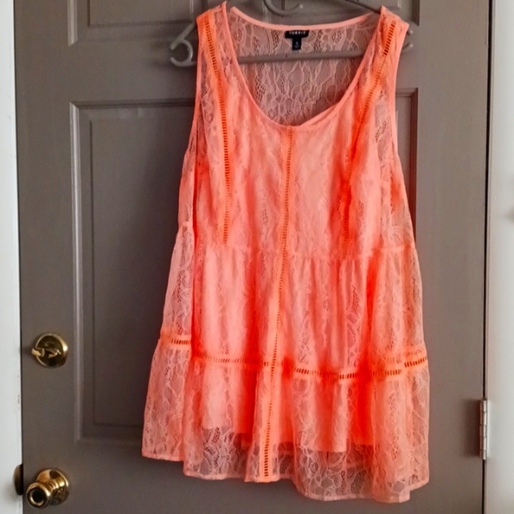 Peach torrid camisole
